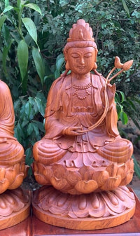 Bồ Tát Đại Thế Chí Ngồi Đài Sen Cao 50