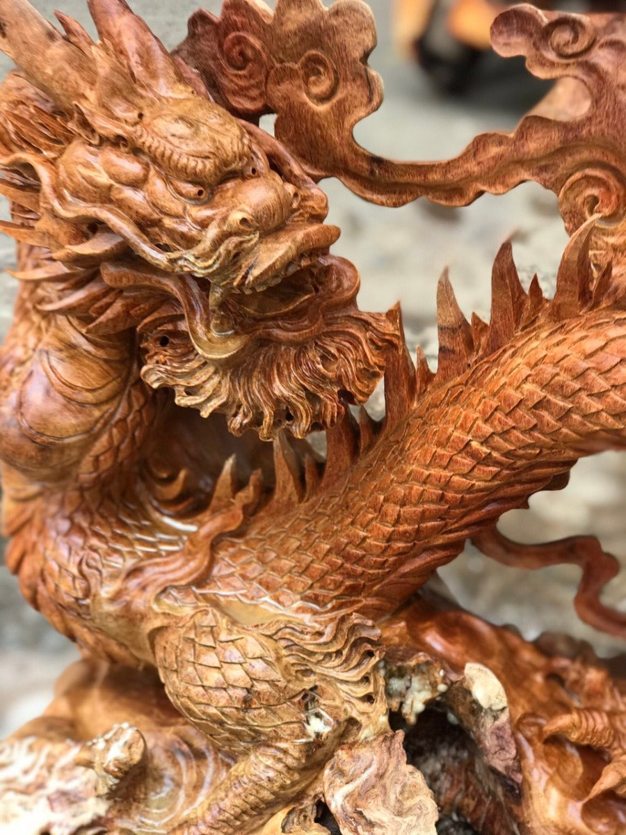 Tượng Nhất Long Vờn Ngọc