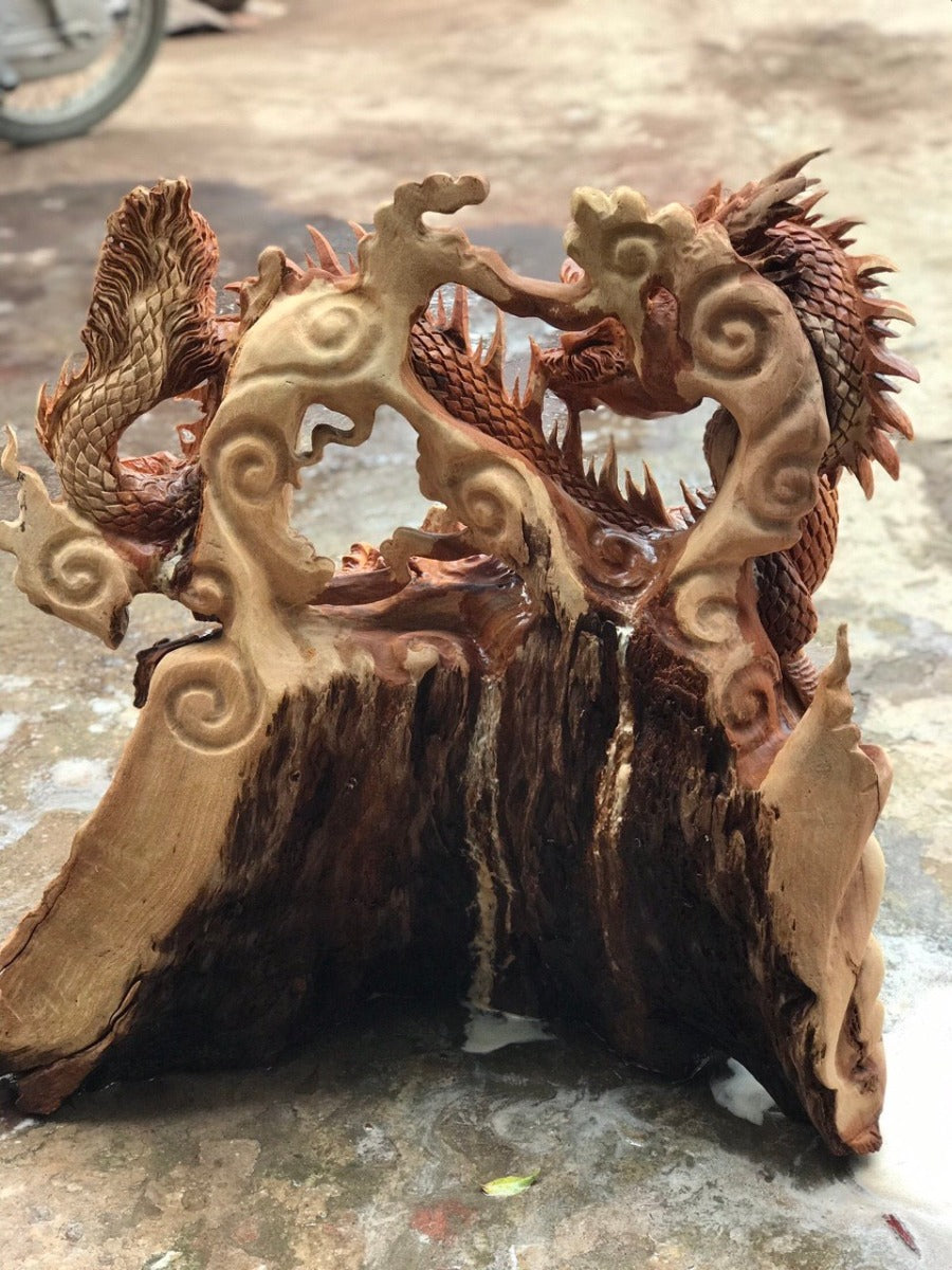 Tượng Nhất Long Vờn Ngọc