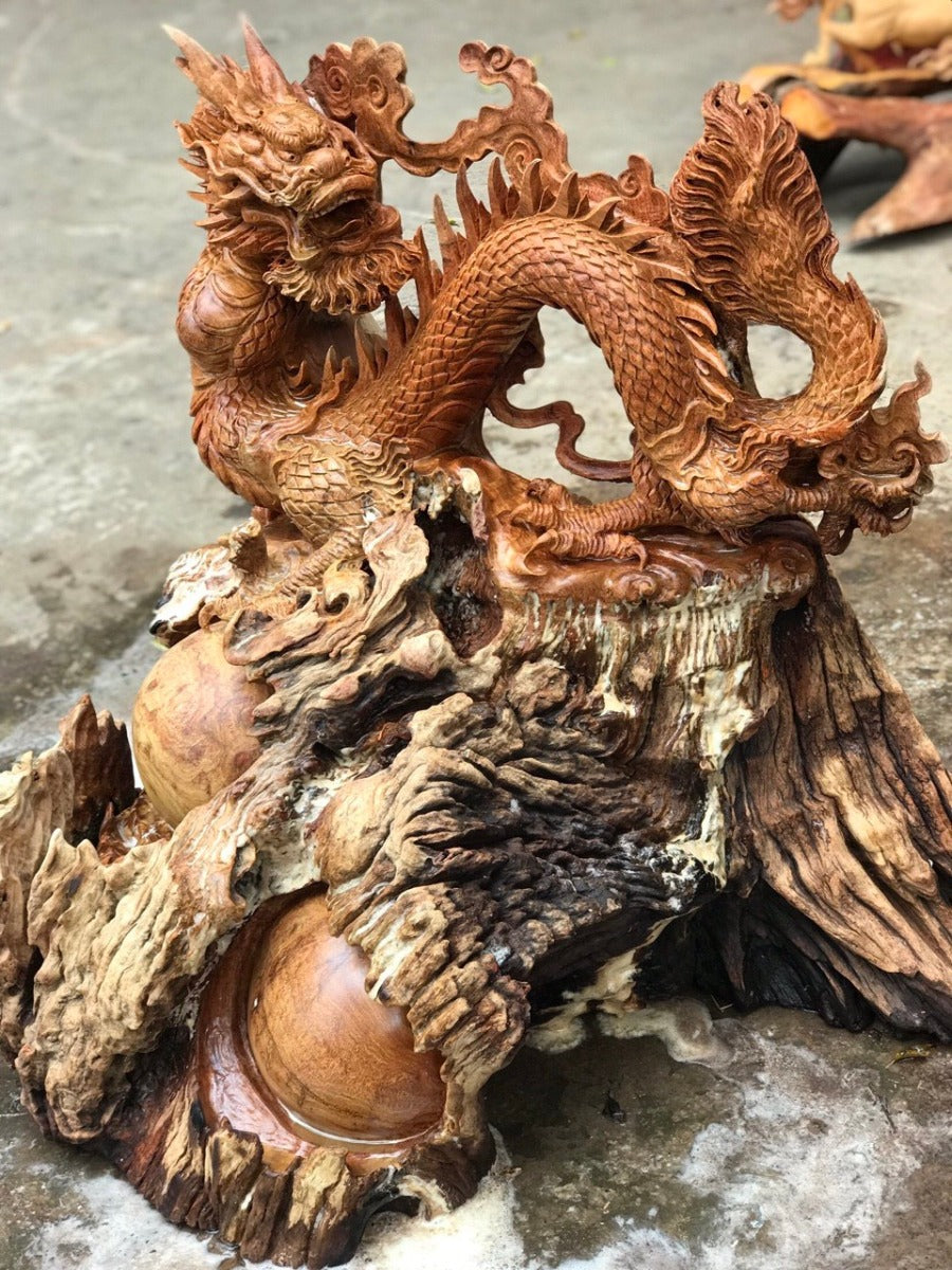 Tượng Nhất Long Vờn Ngọc