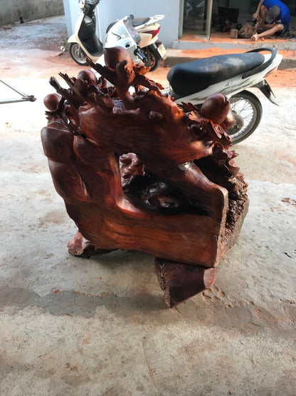 Di Lặc Ngồi Gốc Đào Tiên