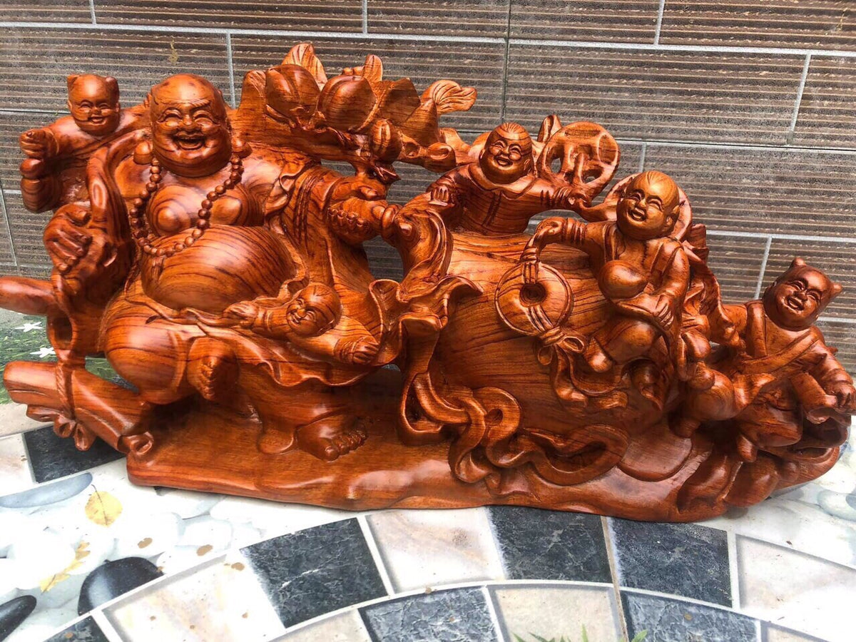 Di Lặc Ngũ Phúc Kéo Bao Tiền