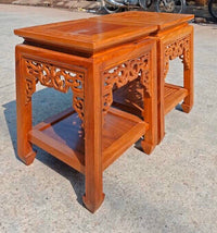 Đôn Vuông Cao 60 Gỗ Hương
