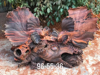 Đôi Cá Xiêm Gỗ Trắc