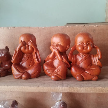 Tượng Tam Không |Không Nghe - Không Nhìn - Không Nói