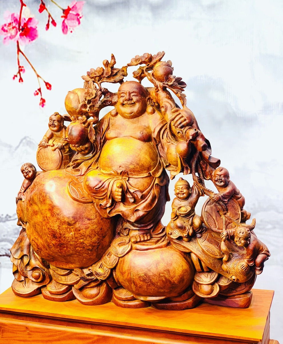 Phật Di lặc Ngũ Quỷ Nu Hương