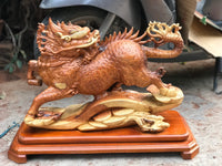 Tượng Gỗ Kỳ Lân