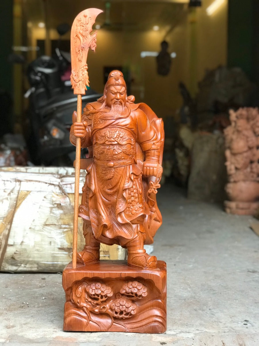 Tượng Quan Công Chống Đao Đế Tùng 70