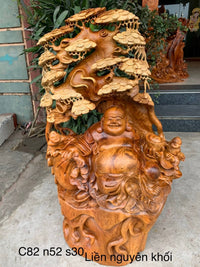 Di Lặc Ngồi Gốc Cây Tùng