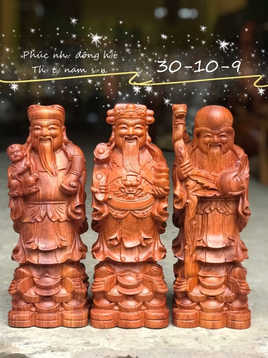 Tượng Tam Đa - Phúc Lộc Thọ - Mẫu 2