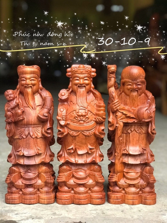 Tượng Tam Đa - Phúc Lộc Thọ - Mẫu 2