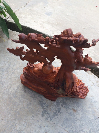 Di Lặc Ngồi Gốc Đào Tiên