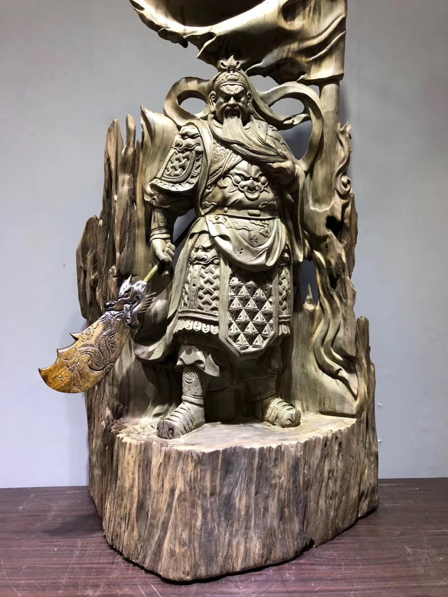 Quan Công Trấn Ải Gỗ Trinh Nam