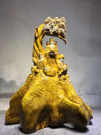 Tam đa phúc lộc thọ Kim Tơ Chỉ Vàng