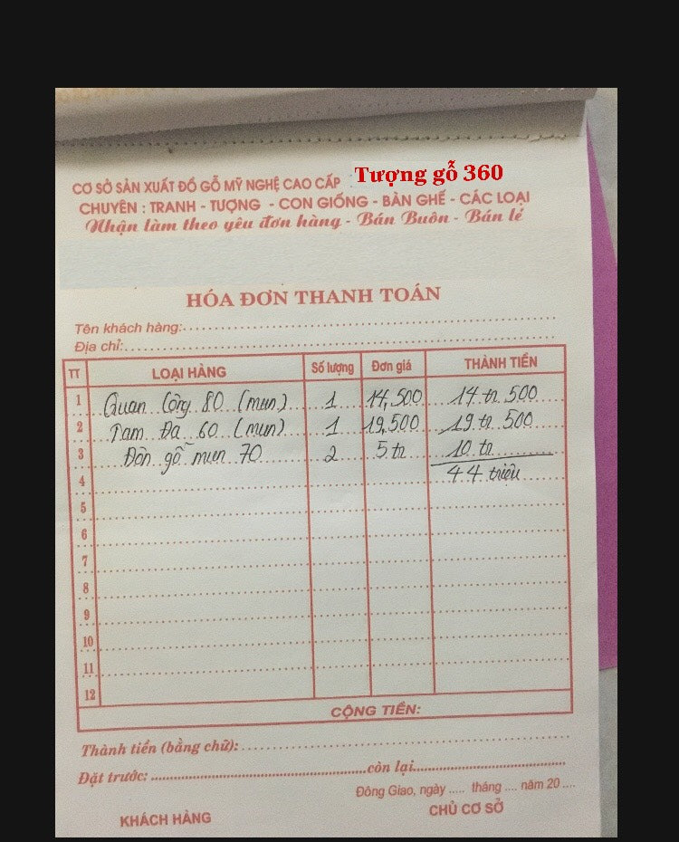 Quan công 80+ Tam Đa 60 + Đôn 70