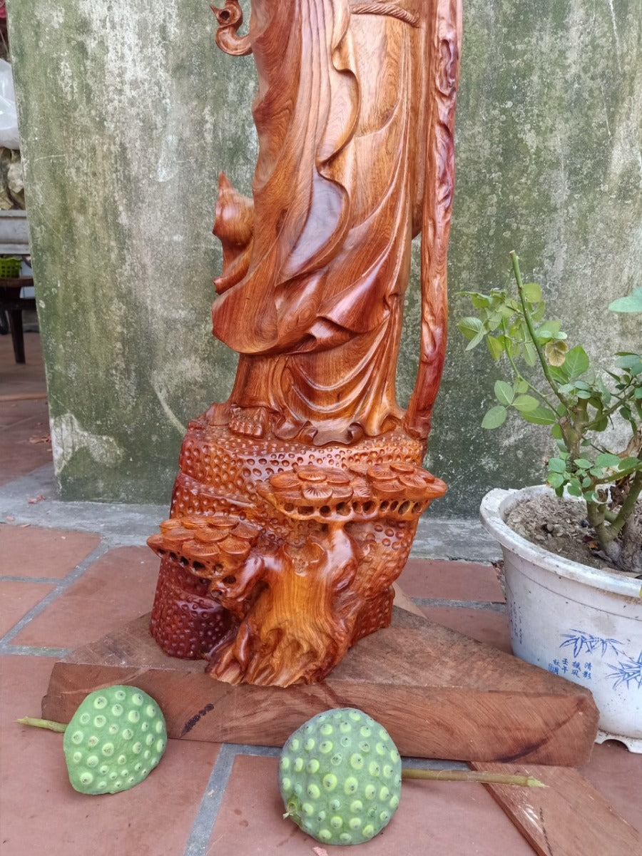 Tượng Bồ Đề Đạt Ma Đứng