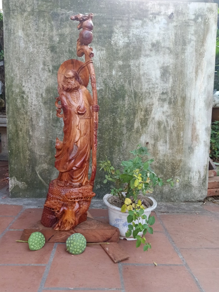 Tượng Bồ Đề Đạt Ma Đứng