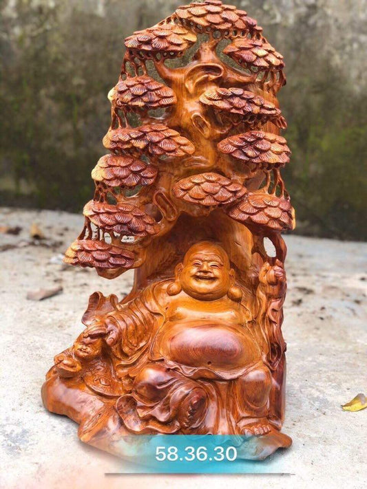 Di Lặc Ngồi Gốc Tùng