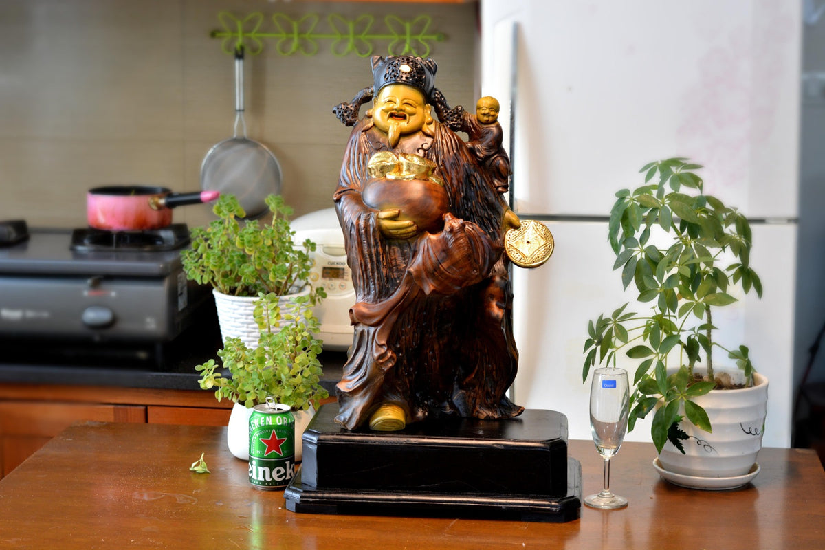 Tượng Thần Tài Mang Lại Vượng Khí