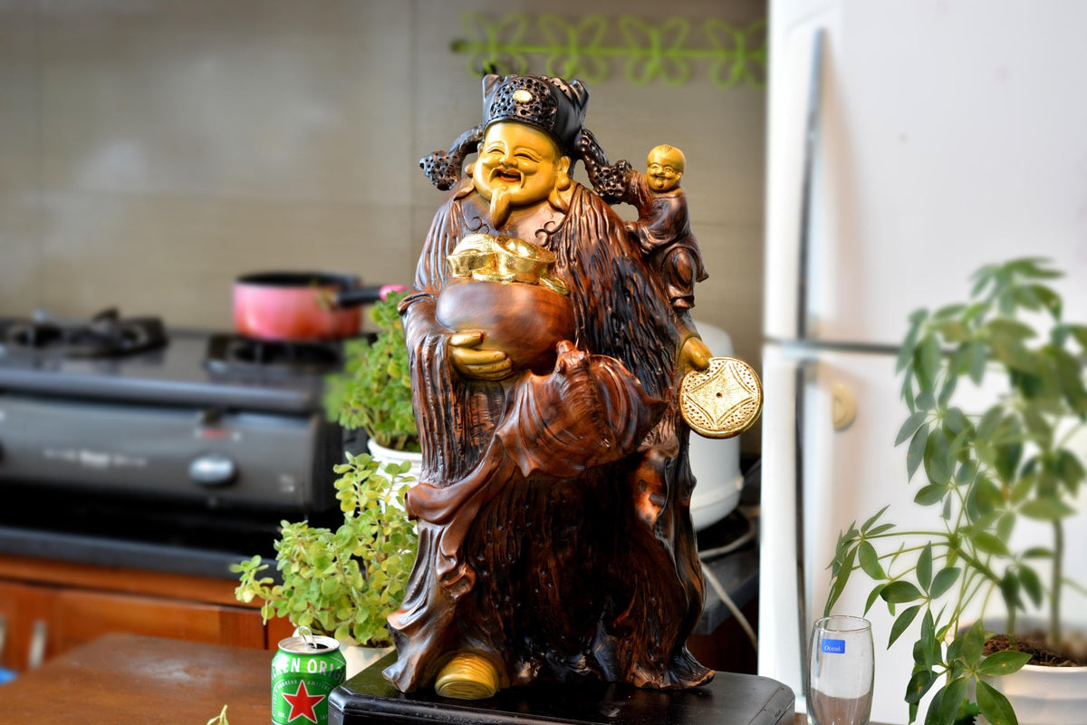 Tượng Thần Tài Mang Lại Vượng Khí