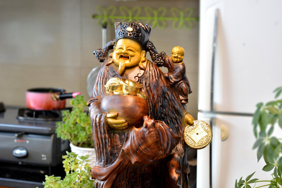 Tượng Thần Tài Mang Lại Vượng Khí