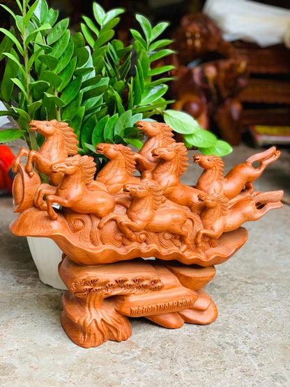 Tượng Ngựa Bát Mã  - Mã Đáo Thành Công