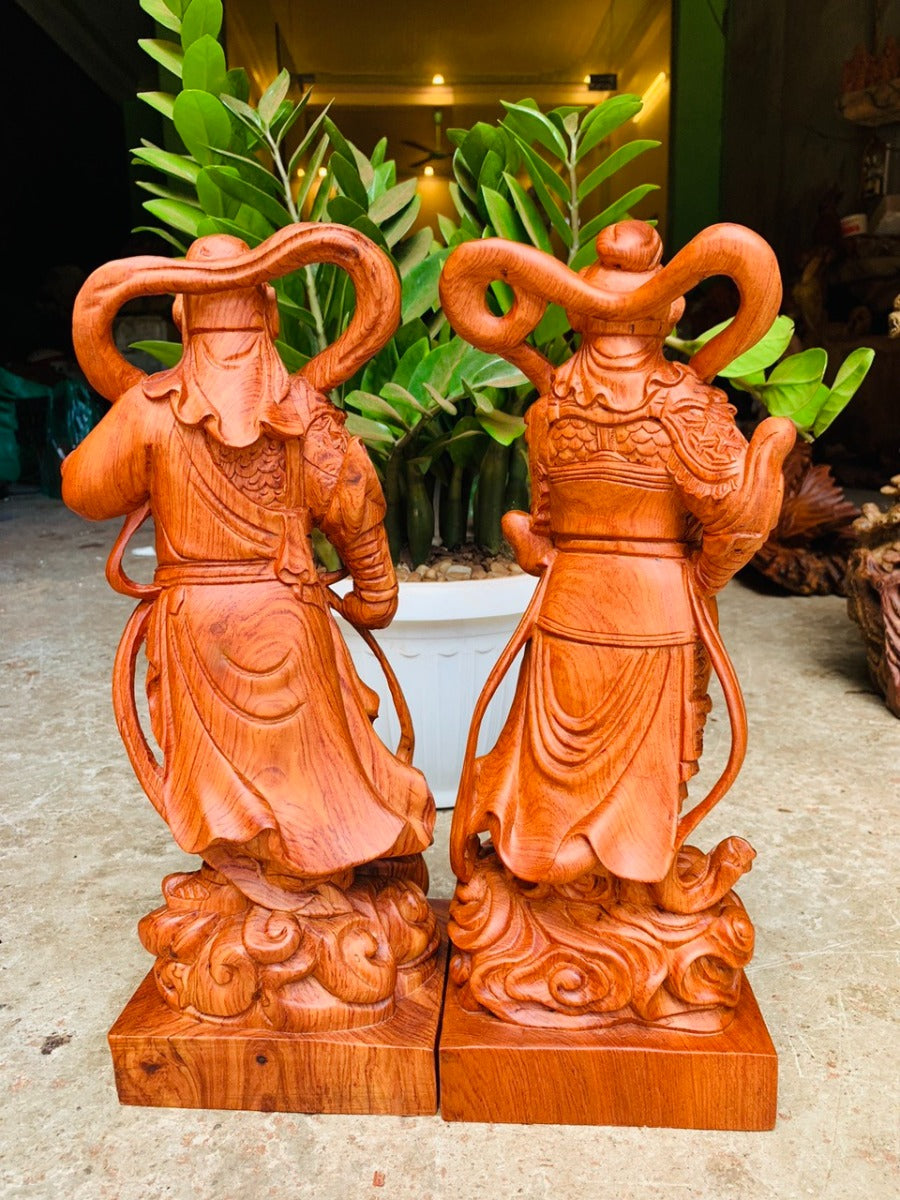 Hai Vị Hộ Pháp - Vi Đà Tôn Thiên Và Quan Công cao 70
