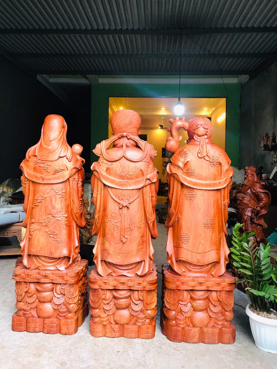 Tượng Tam Đa - Phúc Lộc Thọ Cao 126cm