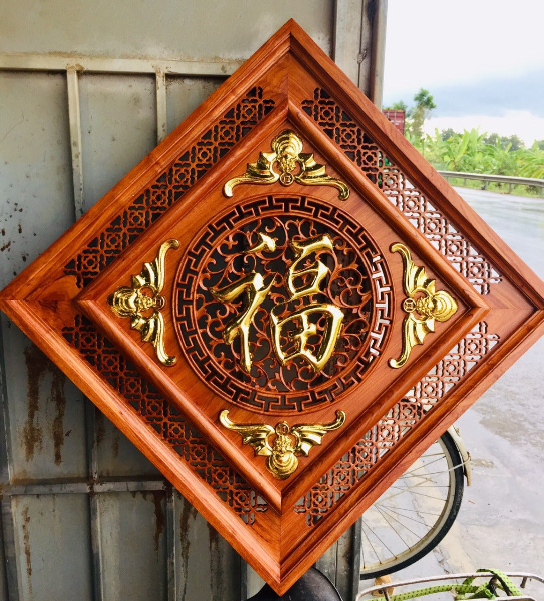 Tranh Gỗ Chữ Phúc