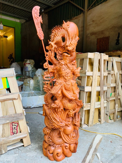 Tượng Quang Công Tam Long  Đẹp