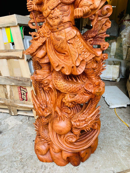 Tượng Quang Công Tam Long  Đẹp