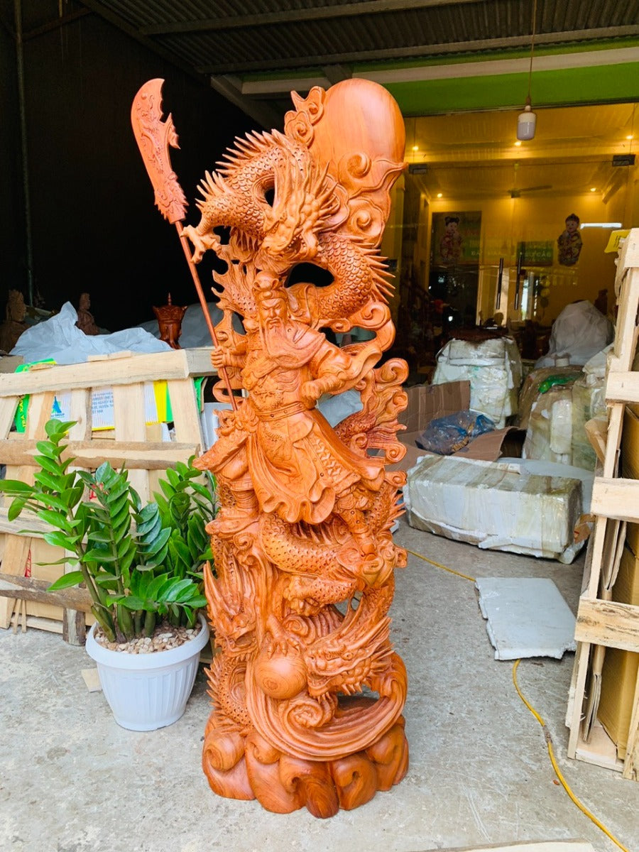 Tượng Quang Công Tam Long  Đẹp