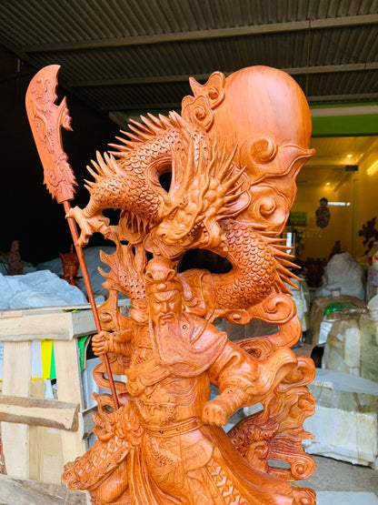 Tượng Quang Công Tam Long  Đẹp