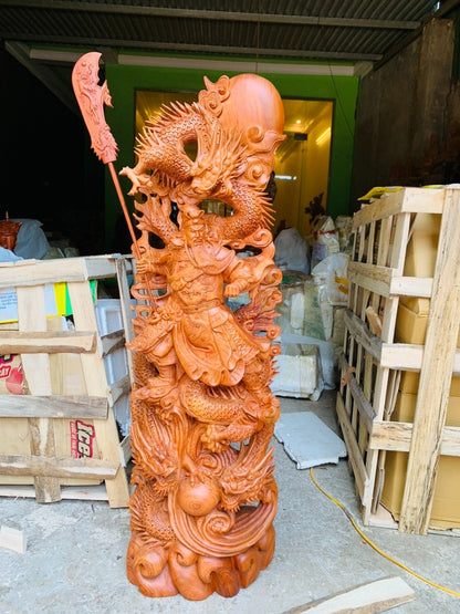 Tượng Quang Công Tam Long  Đẹp