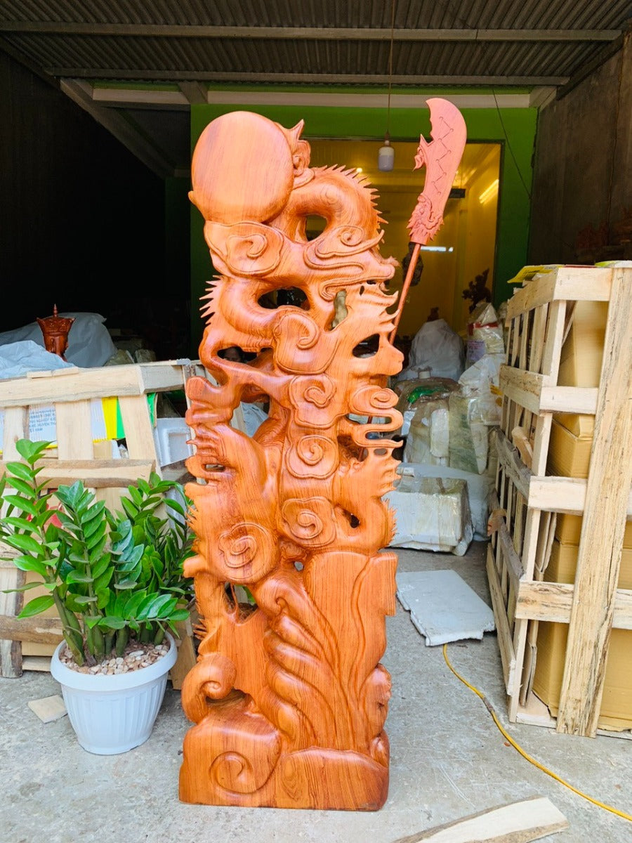Tượng Quang Công Tam Long  Đẹp