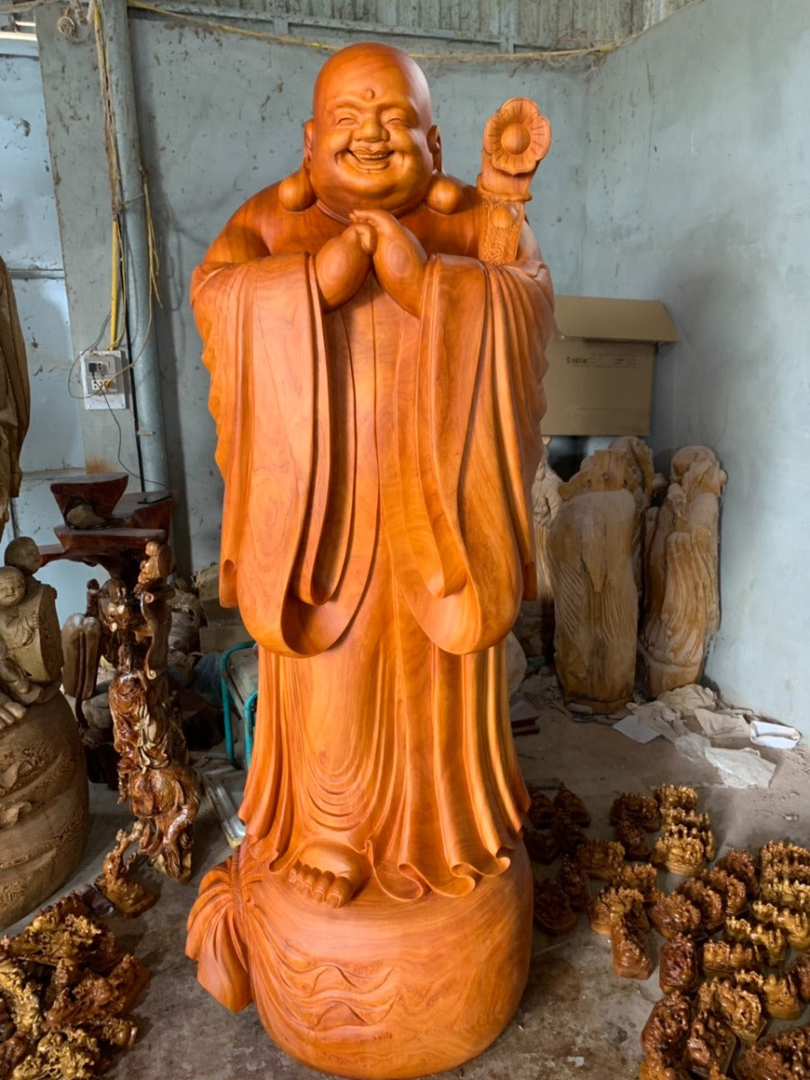 Tượng Di Lặc Chúc Phúc Cao 197cm