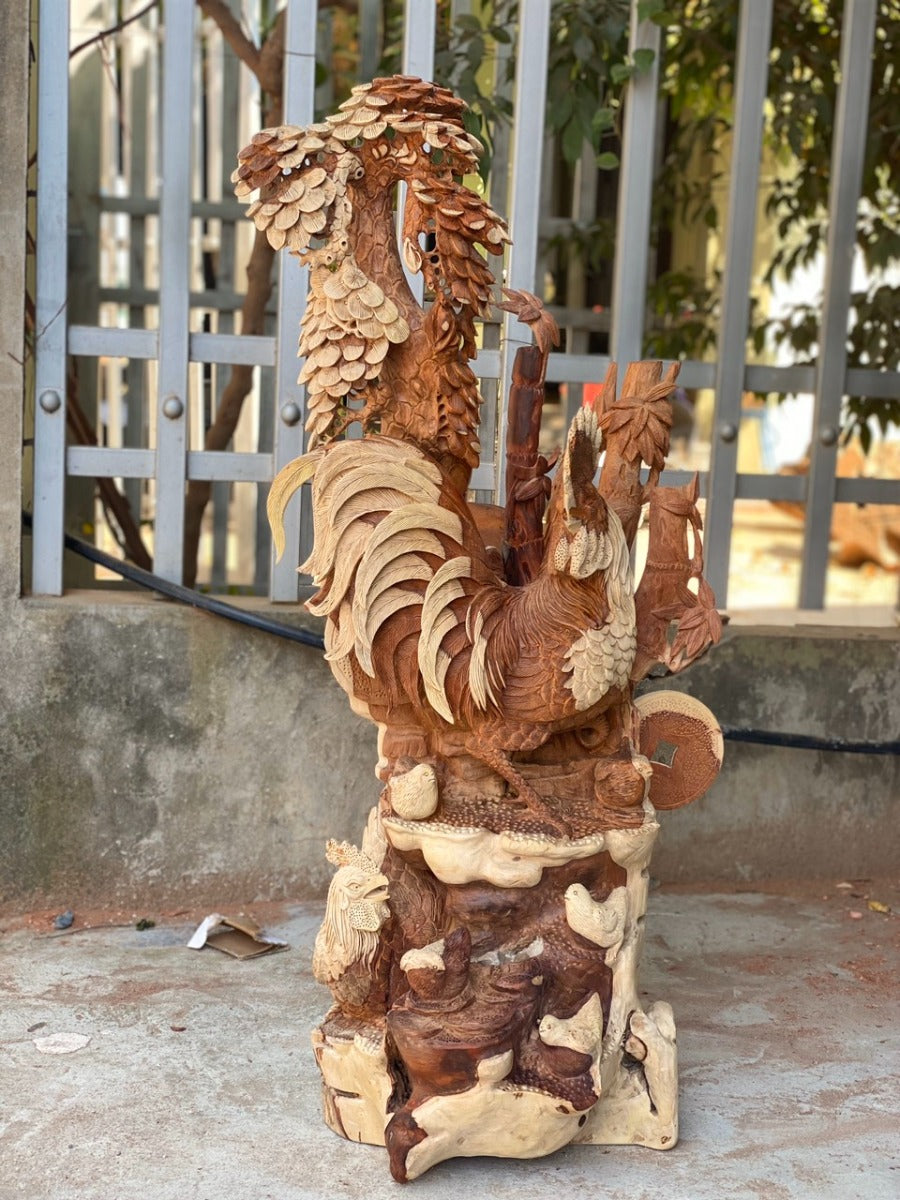 Gia Đình Gà Gỗ Hương
