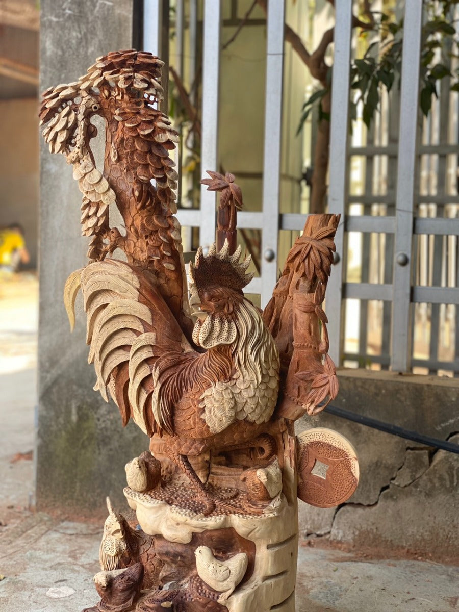 Gia Đình Gà Gỗ Hương