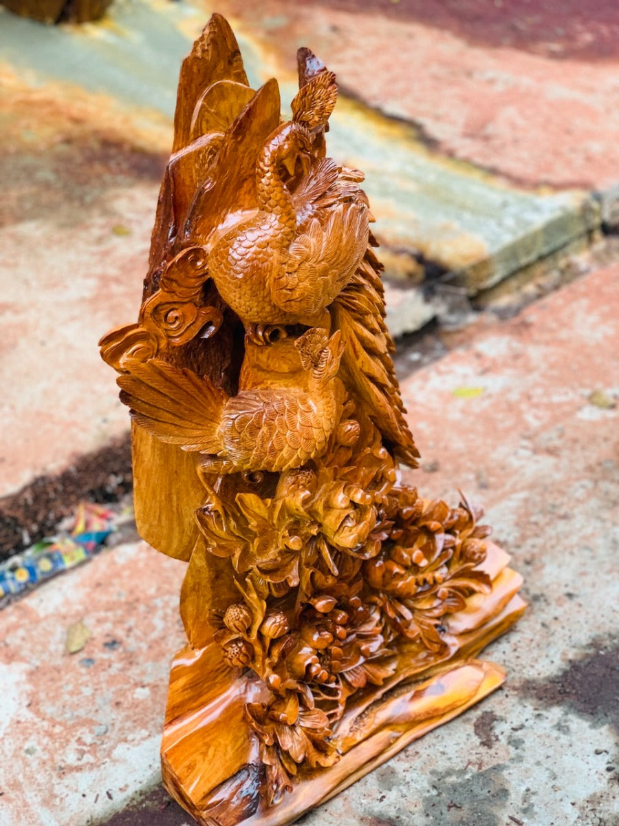 Đôi Uyên Ương Chim Công