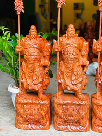 Tượng Quan Công Chống Đao Đứng Đế Đầu Rồng 60