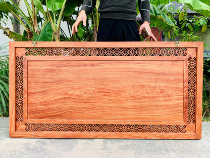 Tranh Gỗ  Bát Mã Hàng Đẹp Đục Kỹ - Cao Ngang 147 sâu 6