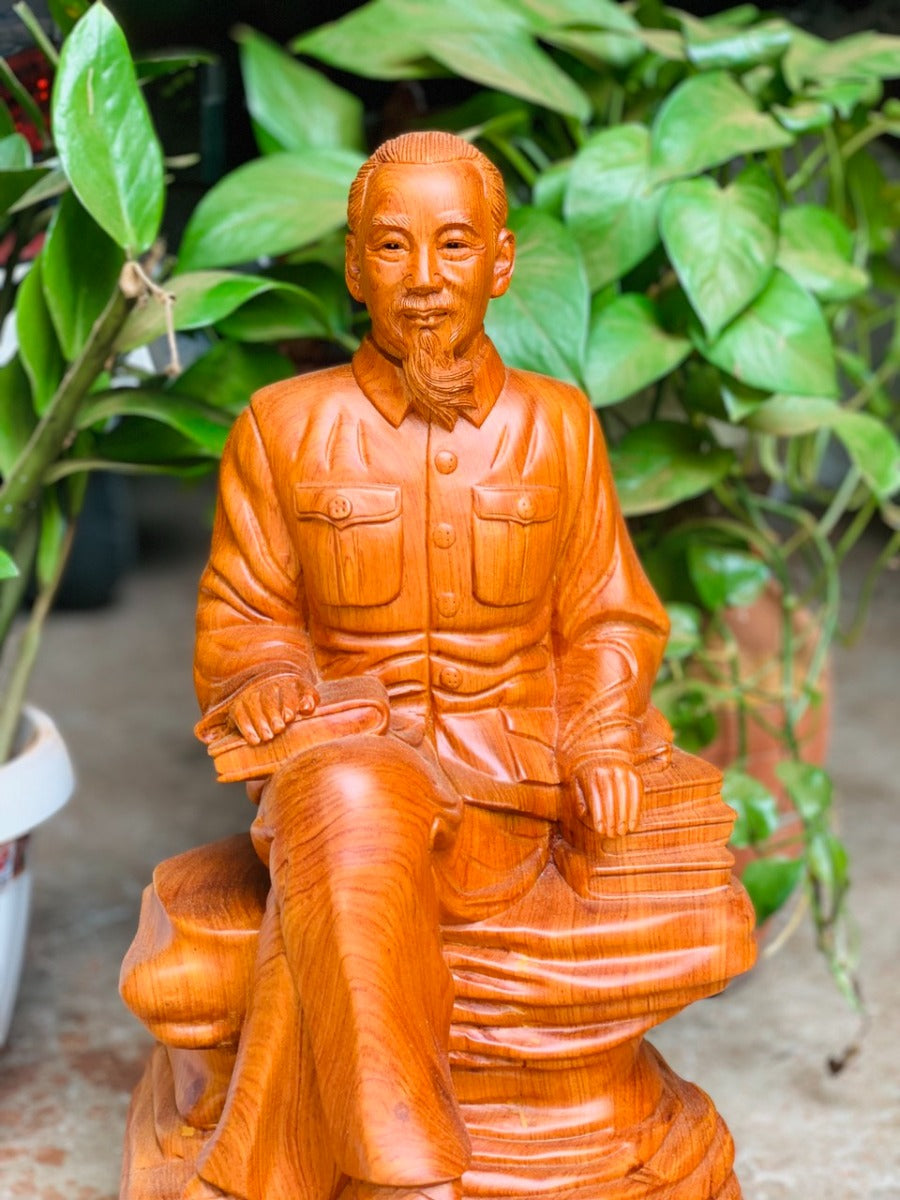 Tượng Toàn Thân Bác - Hồ Chí Minh Ngồi