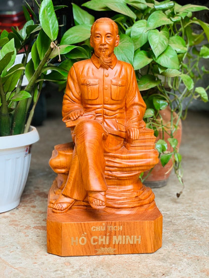 Tượng Toàn Thân Bác - Hồ Chí Minh Ngồi