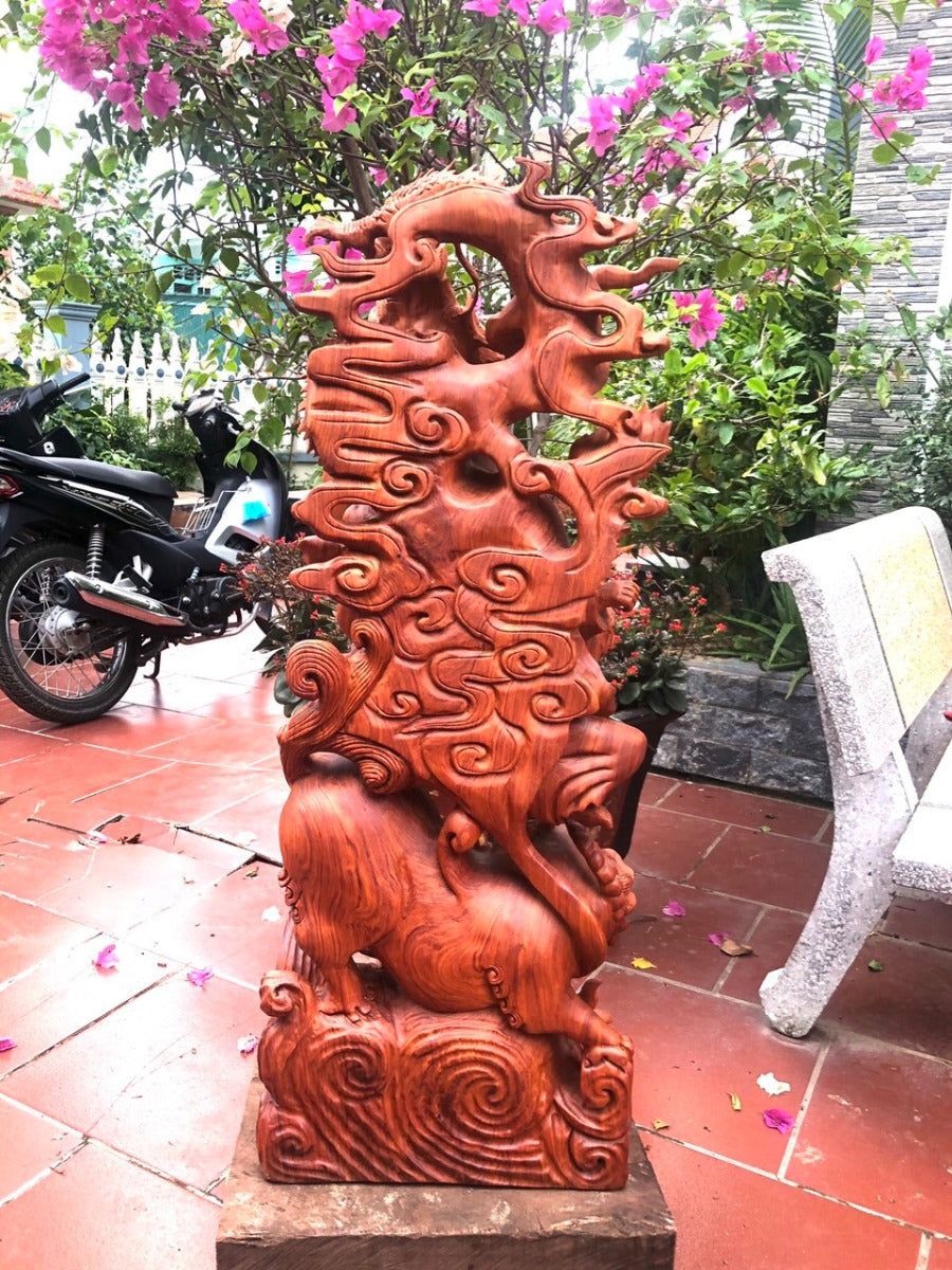 Đạt Ma Hàng Long Cưỡi Nghê