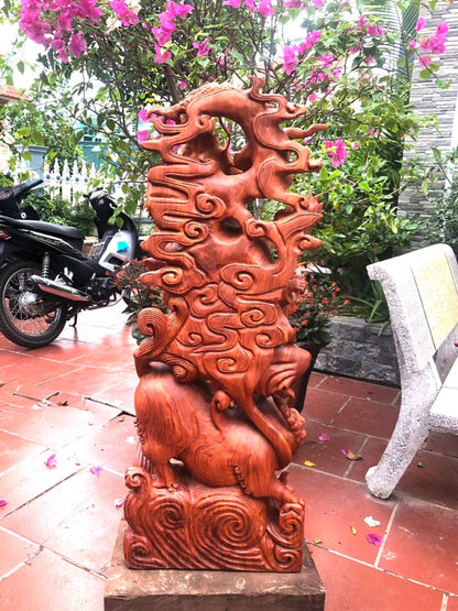 Đạt Ma Hàng Long Cưỡi Nghê