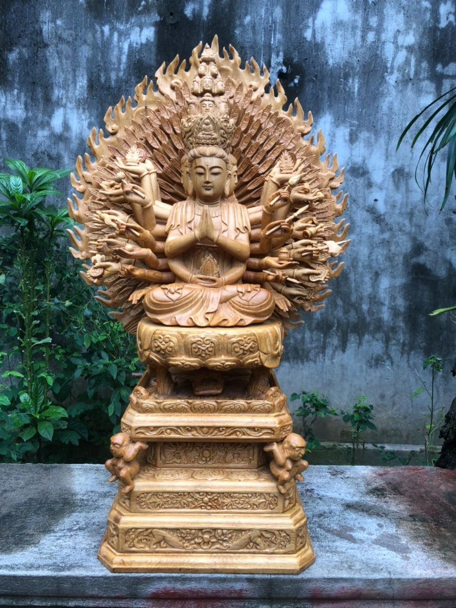 Tượng Thiên Thủ Thiên Nhãn -  Nghìn tay nghìn mắt