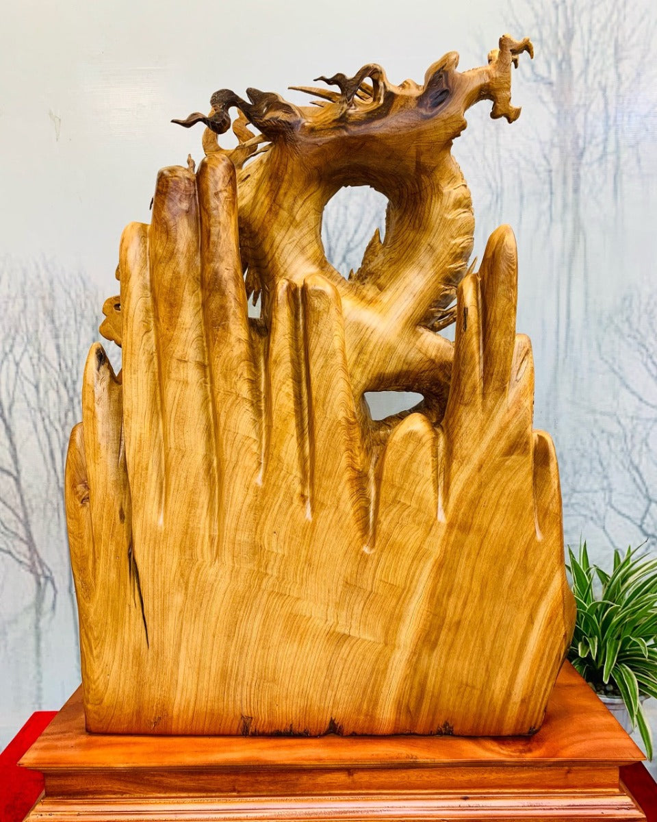 Nhất Long Bát Quái - Tượng Phong Thủy Trấn Thạch