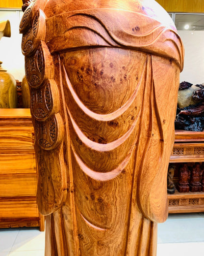 Di Lặc Chúc Phúc Đứng Bao Tiền -  Vạn Sự Như Ý Cao 176cm