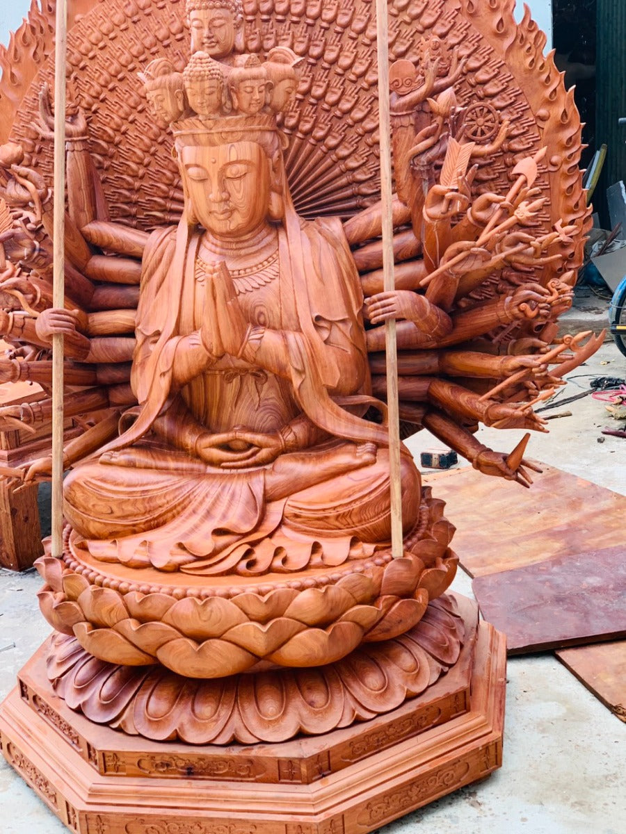 Tượng Thiên Thủ Thiên Nhãn  Cao 157cm