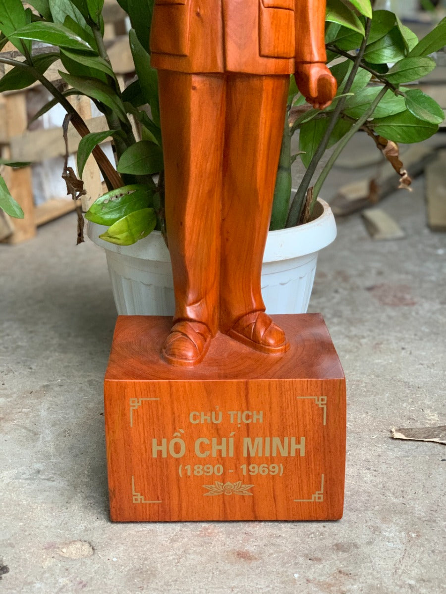 Tượng Chân Dung Toàn Thân Bác Hồ - Hồ Chí Minh Cao 60
